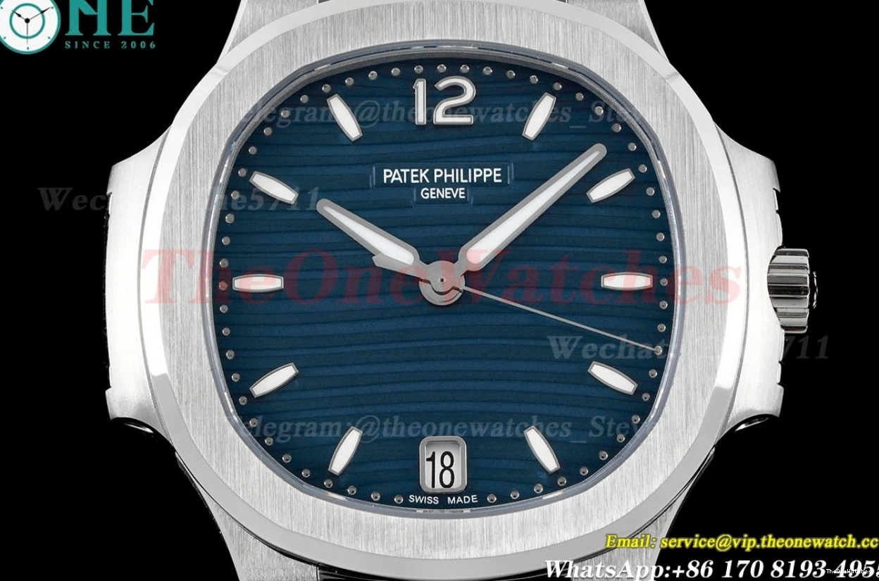 Nautilus PPF Blue 35mm SS Dial 7118 324SC SS 0129